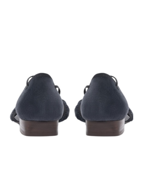 Lemaire Micro Ballerina Flat In Black