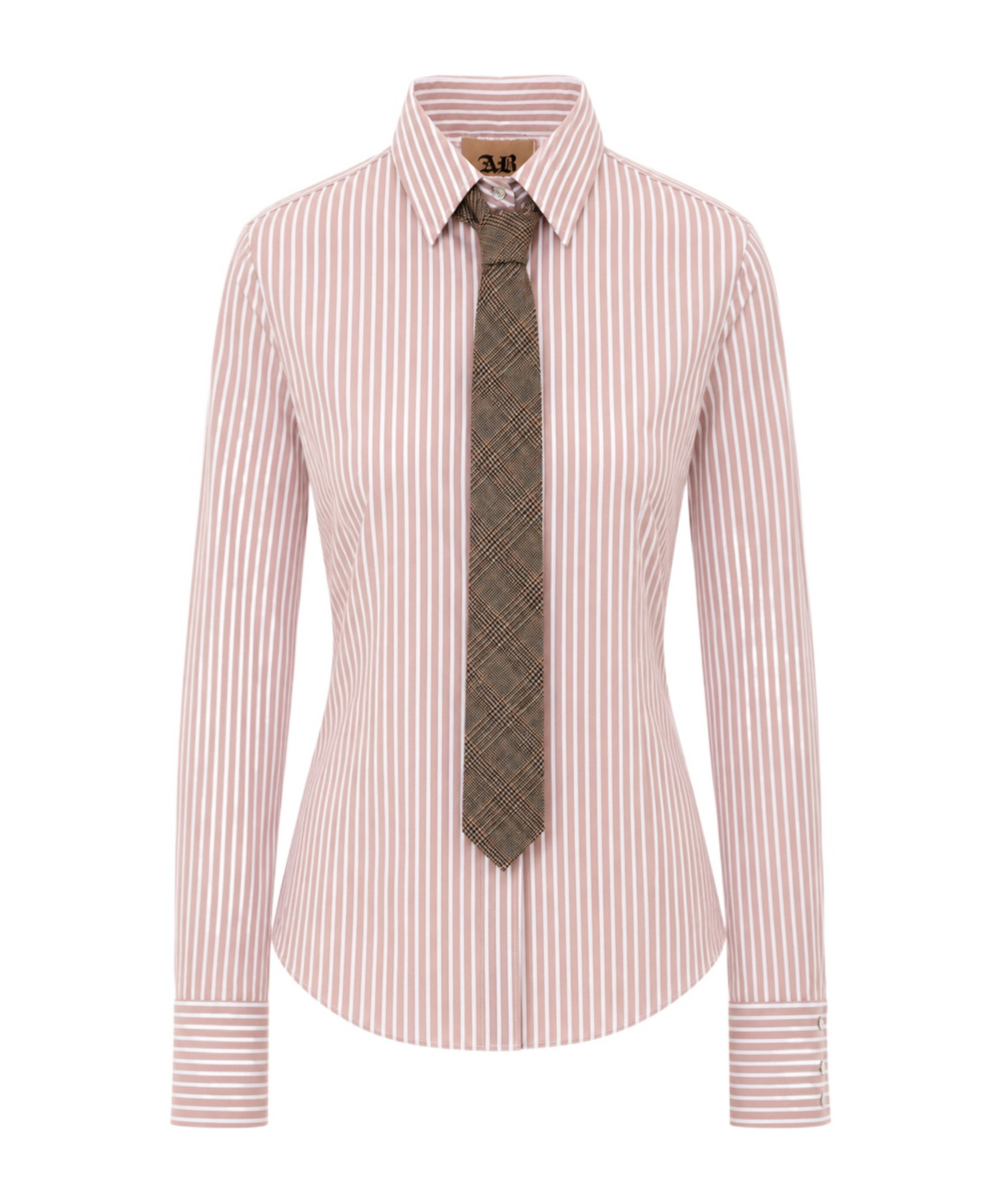 Aniye By Striped Shirt In Nude