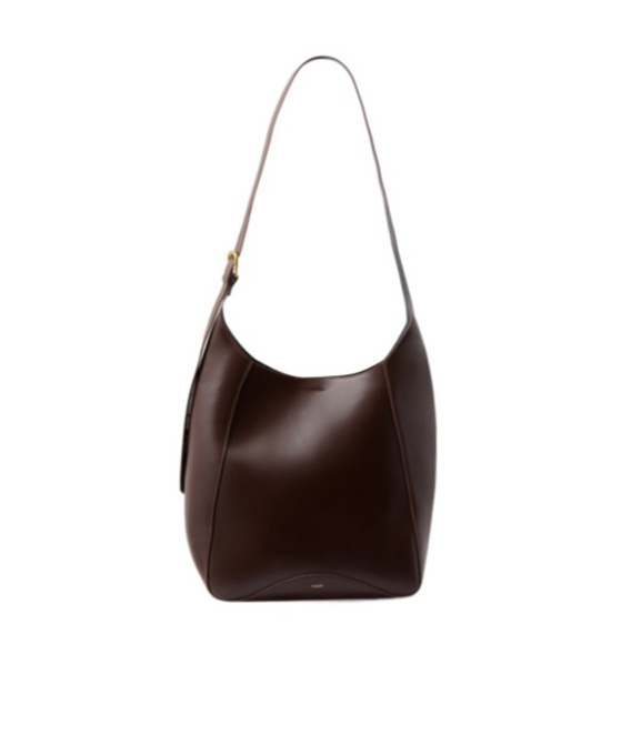 Soeur Leather Crossbody Bag In Brown