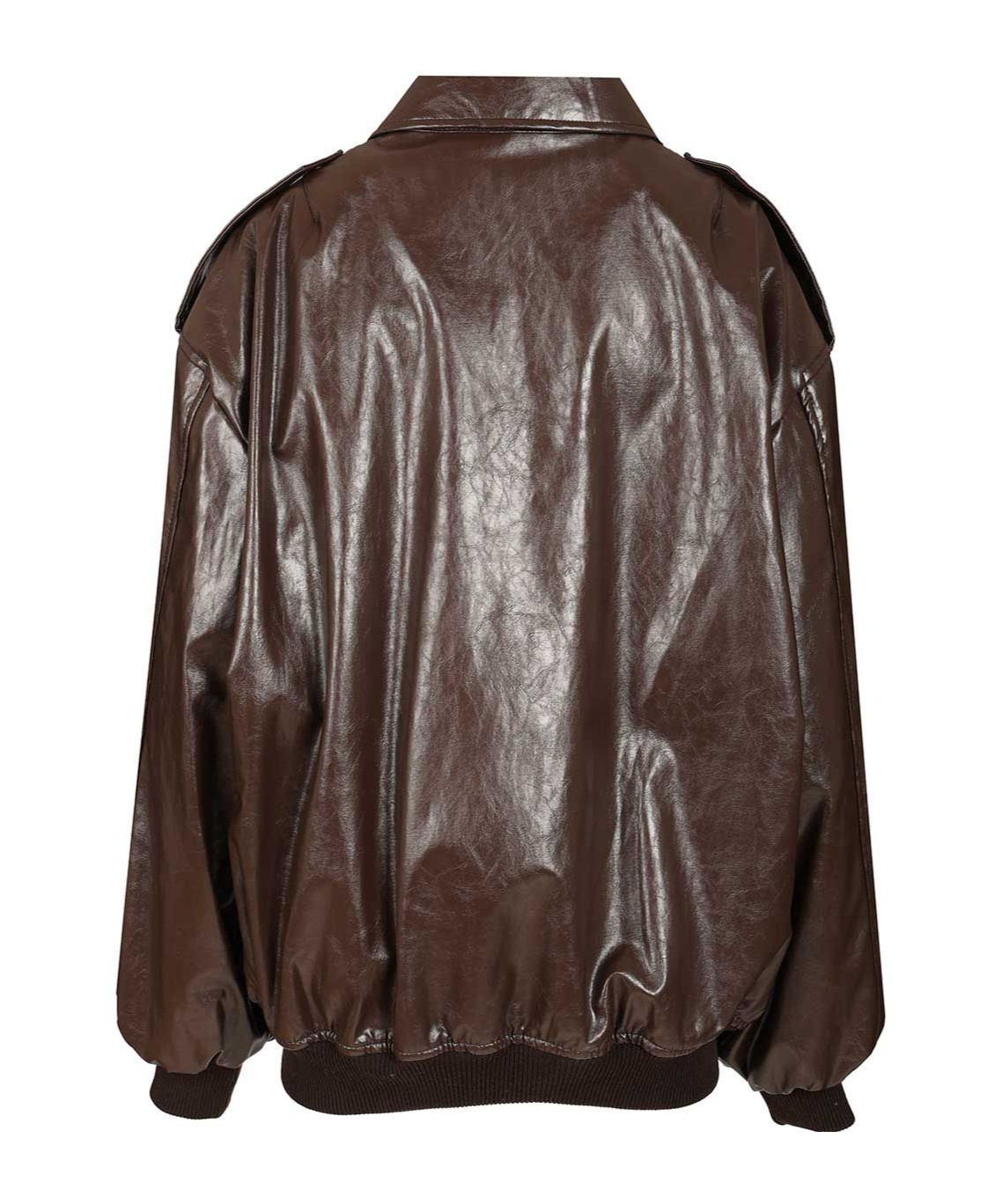 Federica Tosi Leather Jacket Jackets Brown In Brown