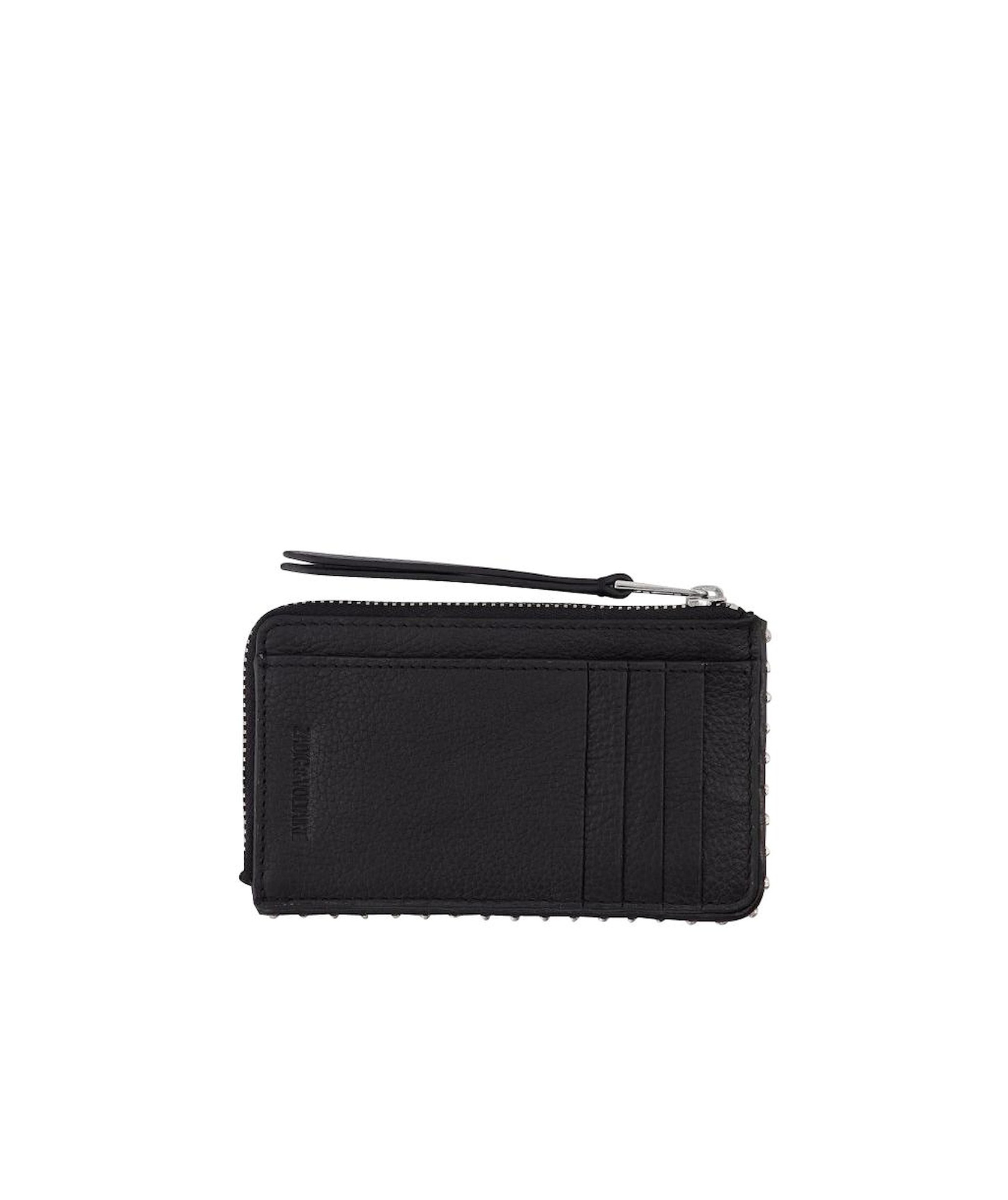 Zadig & Voltaire Logo Identification Card Package In Black
