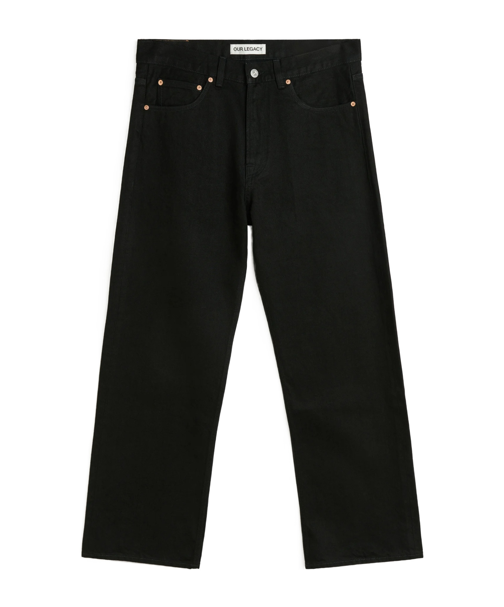 Our Legacy Third Cut Jeans In Black