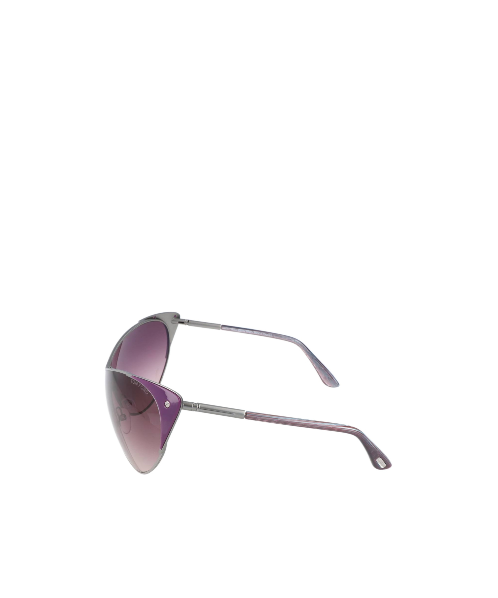Tom Ford Geometric Sunglasses In Gray