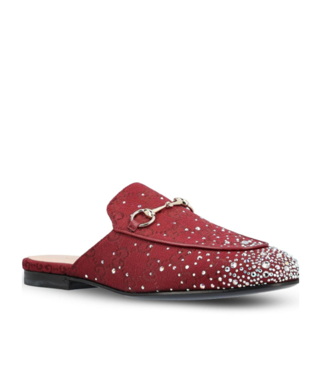 Gucci Mule Princetown In Red