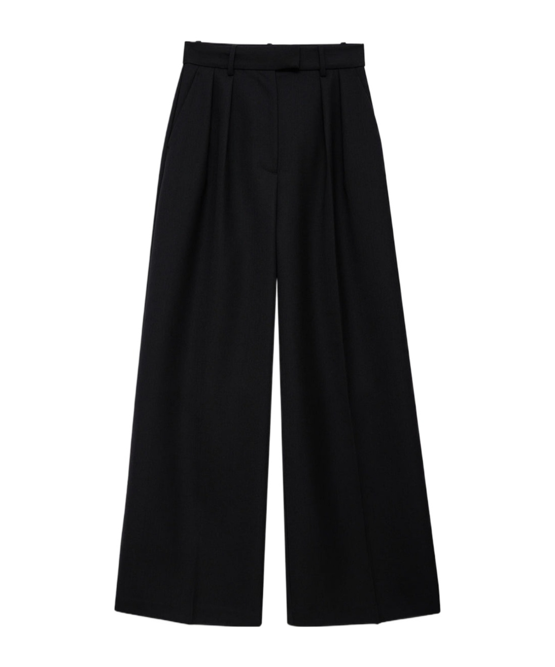 Shop Anine Bing Palazzo Pants In Black