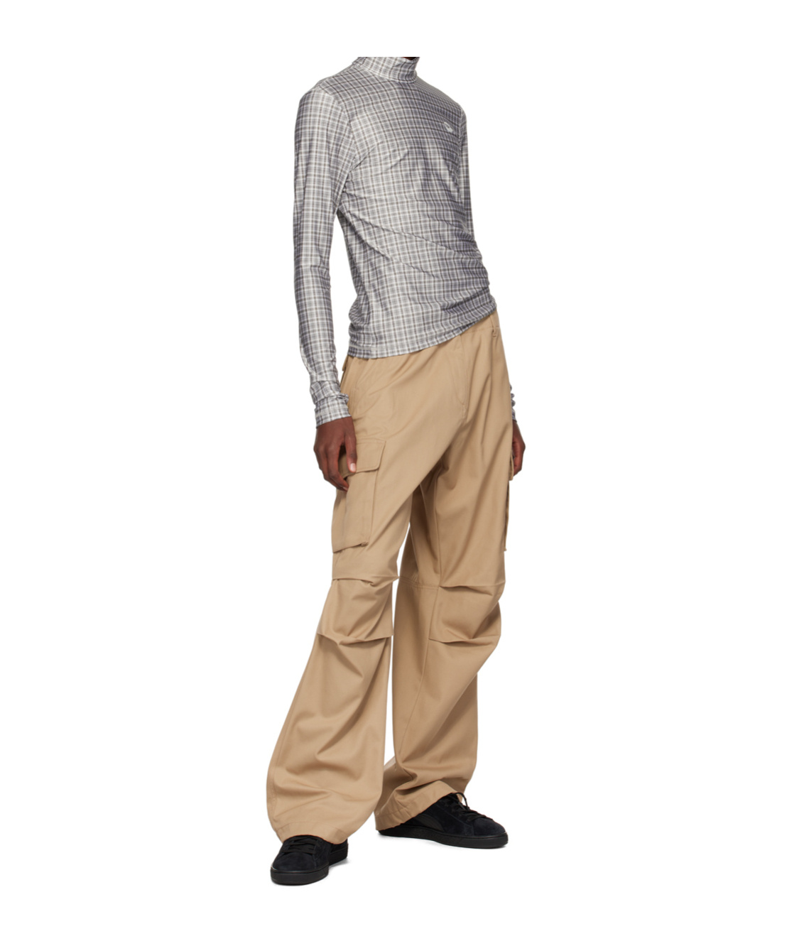 Coperni High-neck Top In Gray