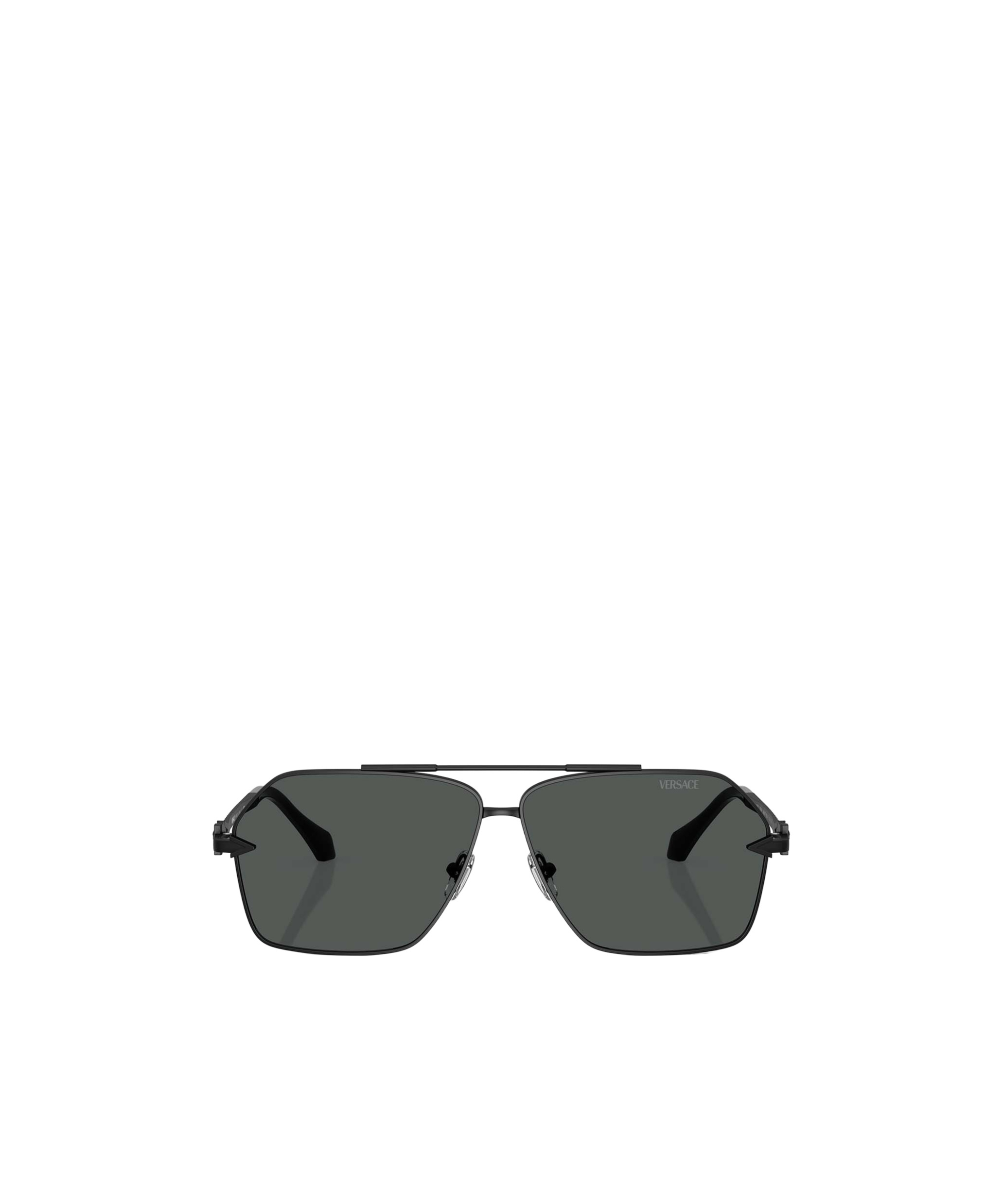 Versace Geometric Frame Sunglasses