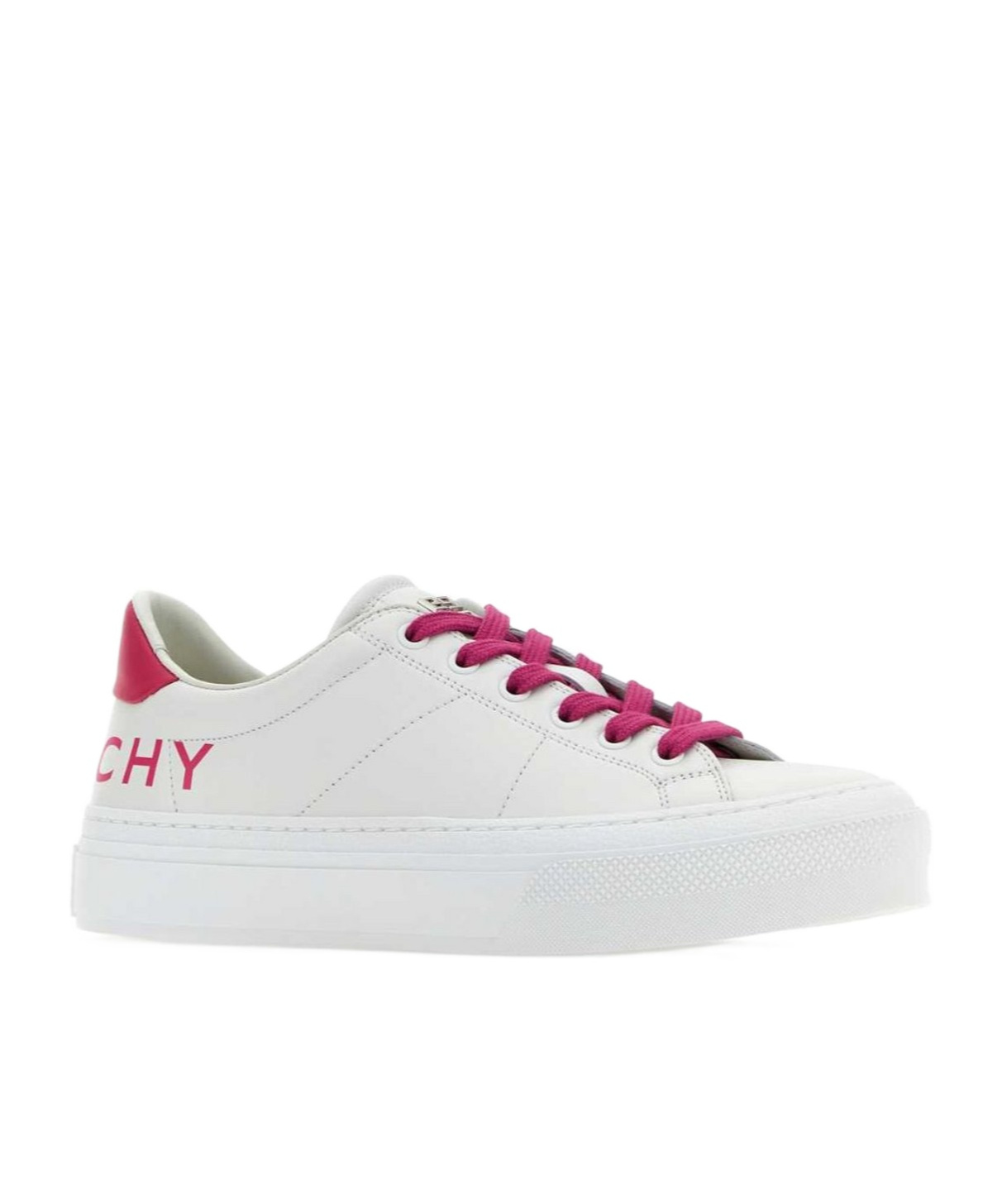 Givenchy Logo-print Leather Low-top Sneakers In White