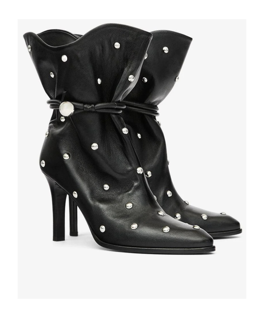 Isabel Marant Lolya Ankle Boots In Black