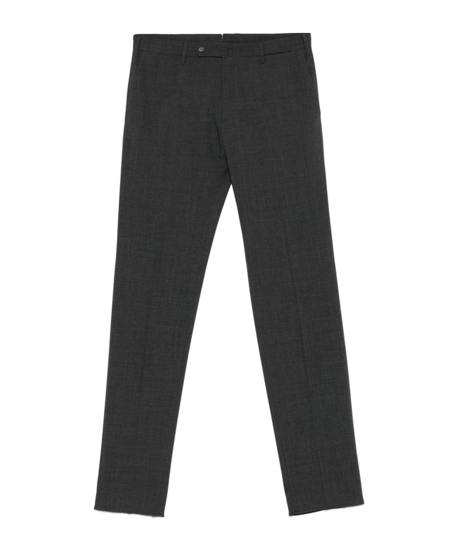 Incotex Belt-loop Casual Pants In Black