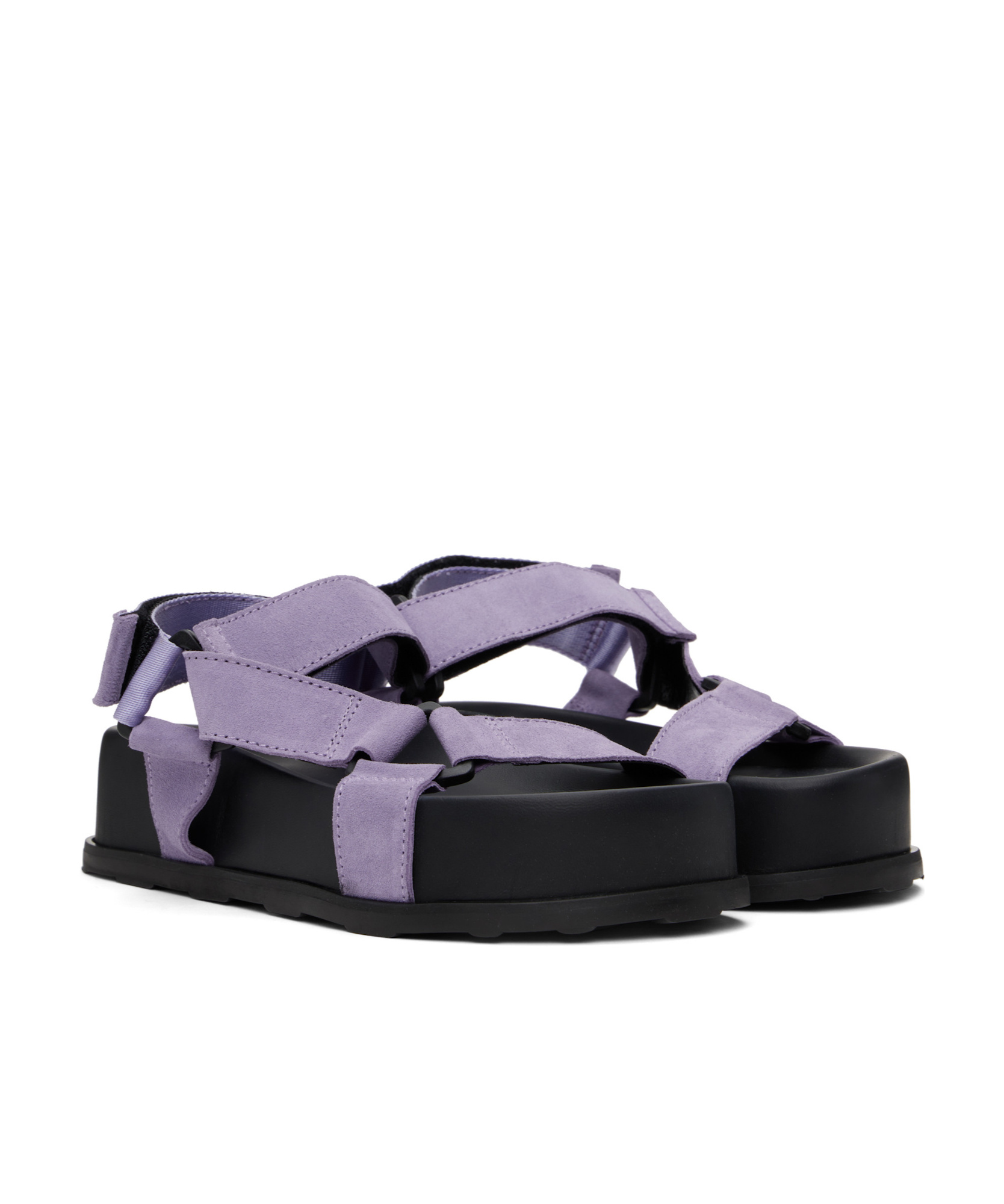 Moschino Sporty Sandals In Black