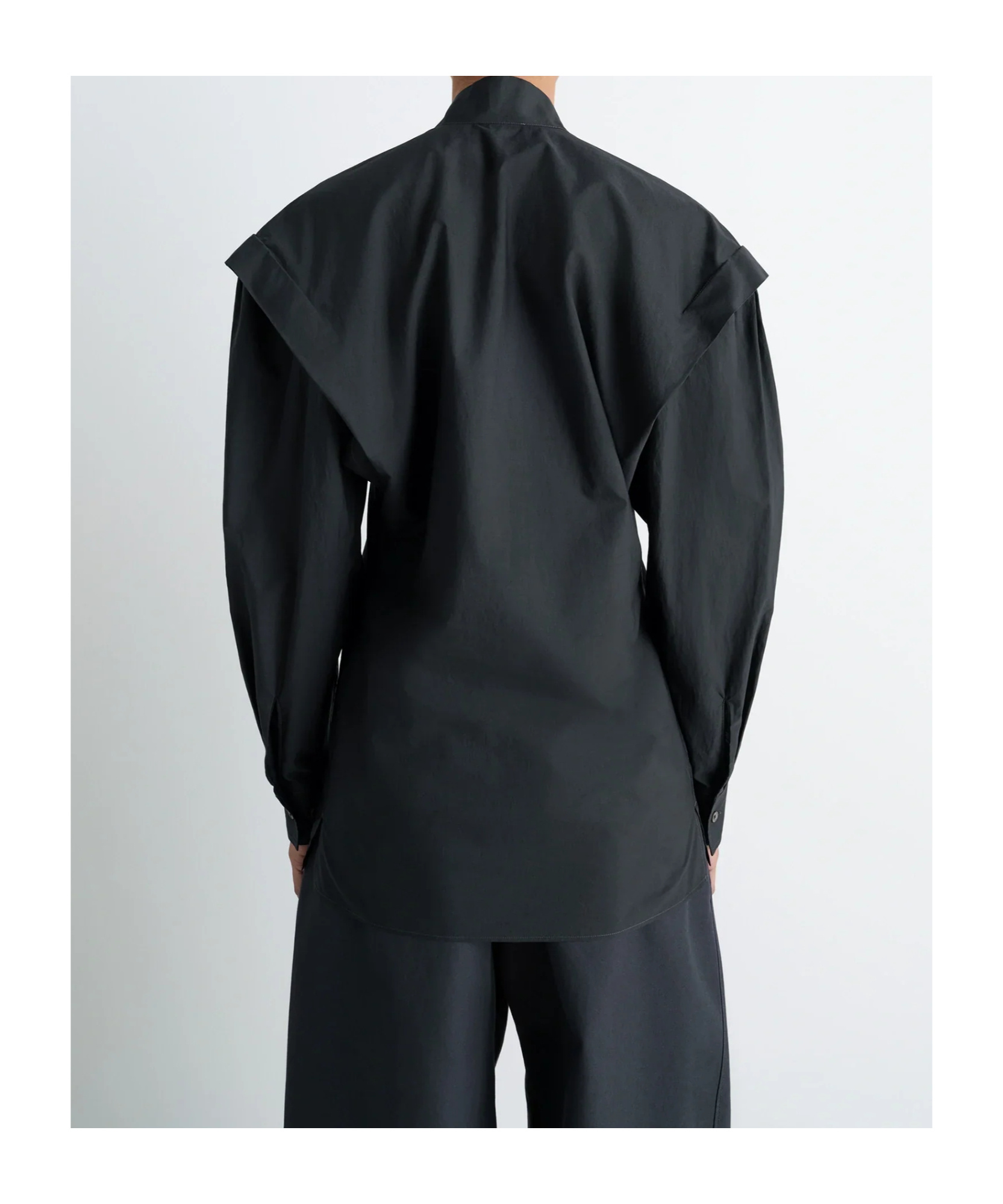 Lemaire Ascot Blouse In Black