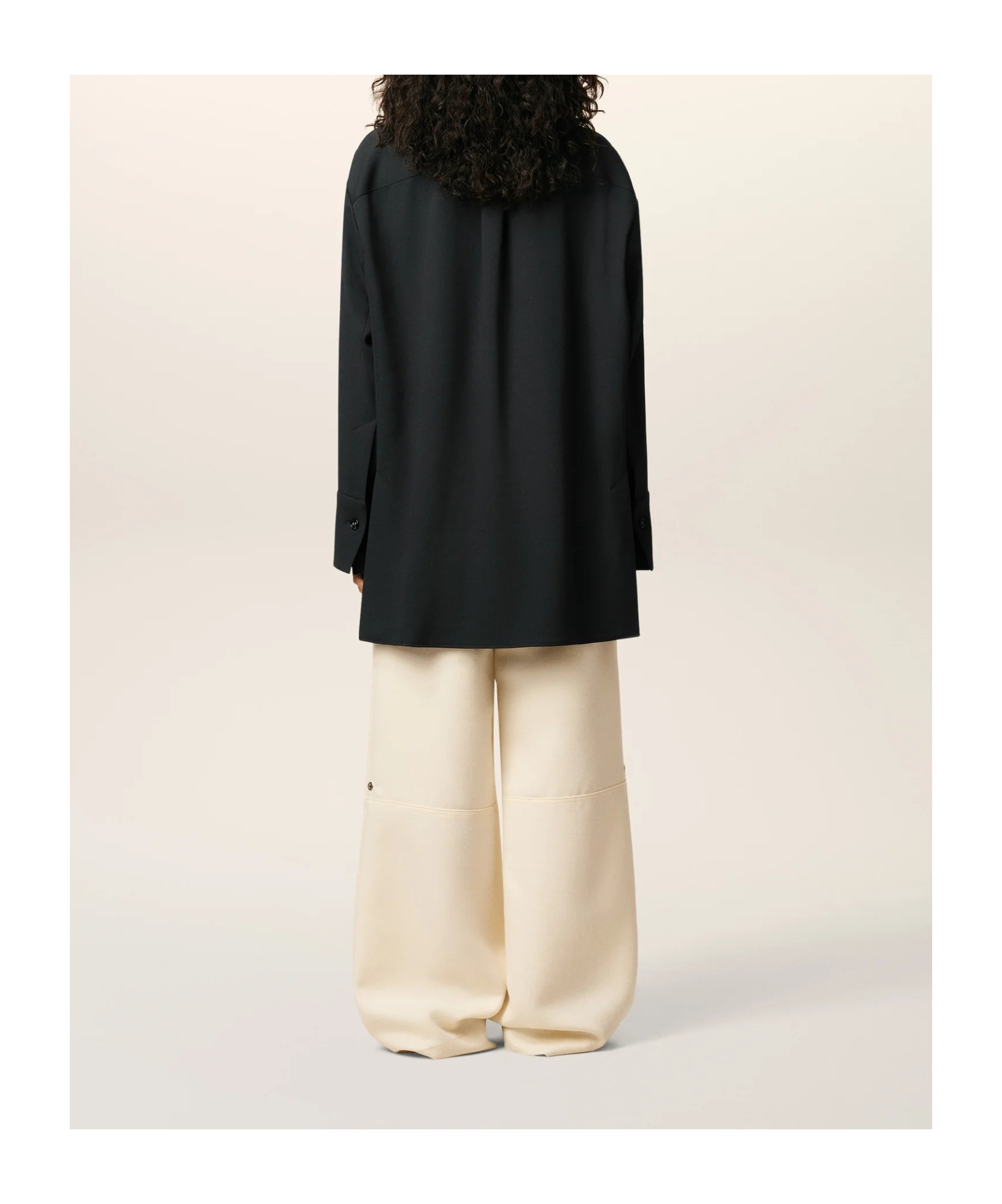 Ami Alexandre Mattiussi Ami Paris Women Wool Shirt In Blue