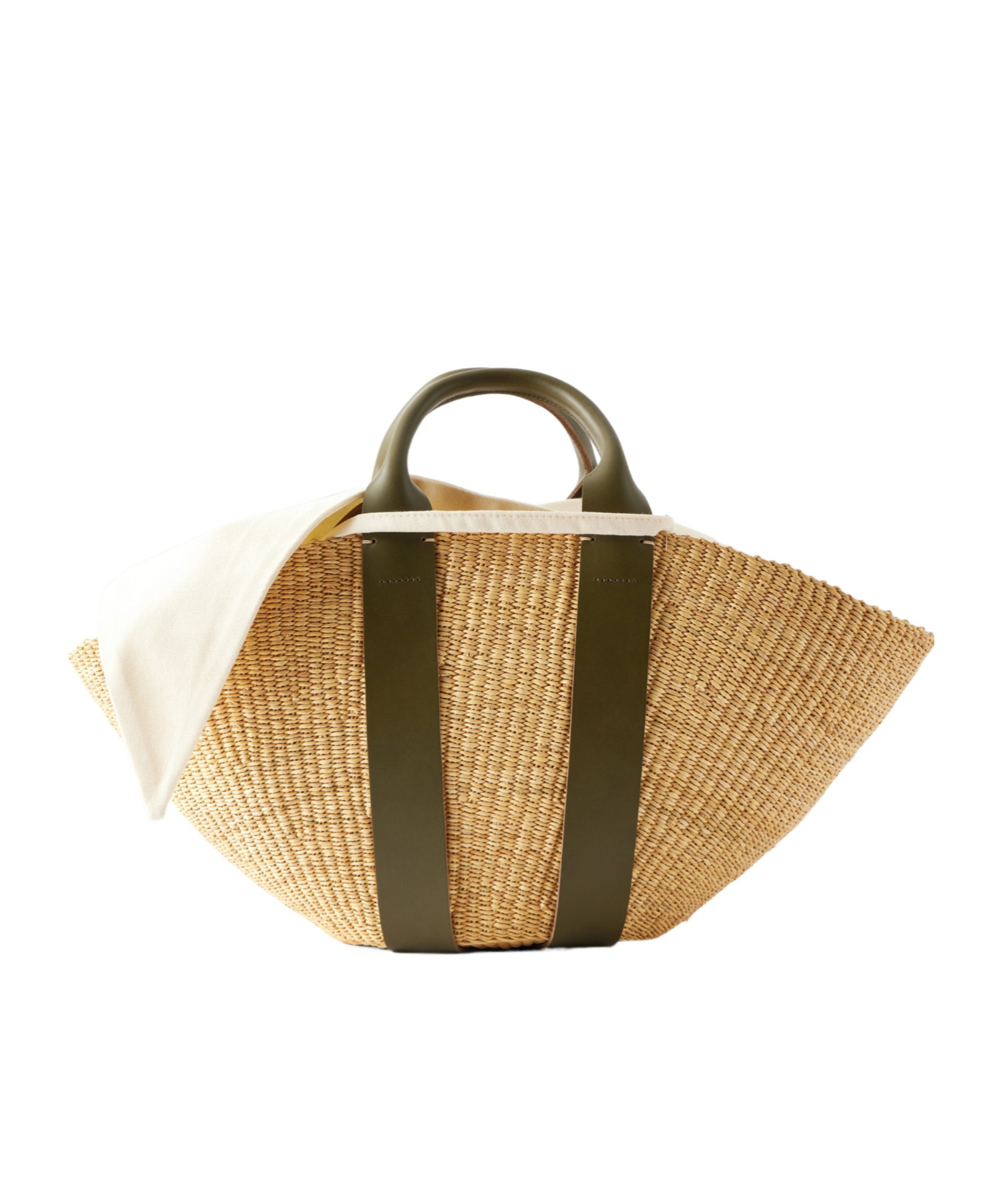Muun Handwoven Straw Bag In No