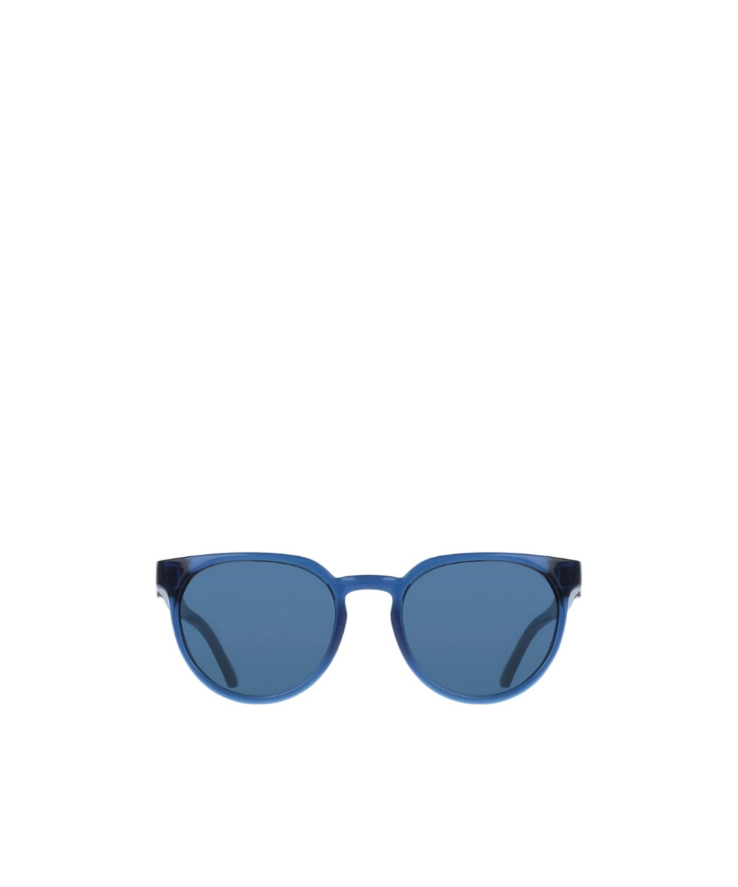 Ferragamo Geometric Frame Sunglasses In Blue