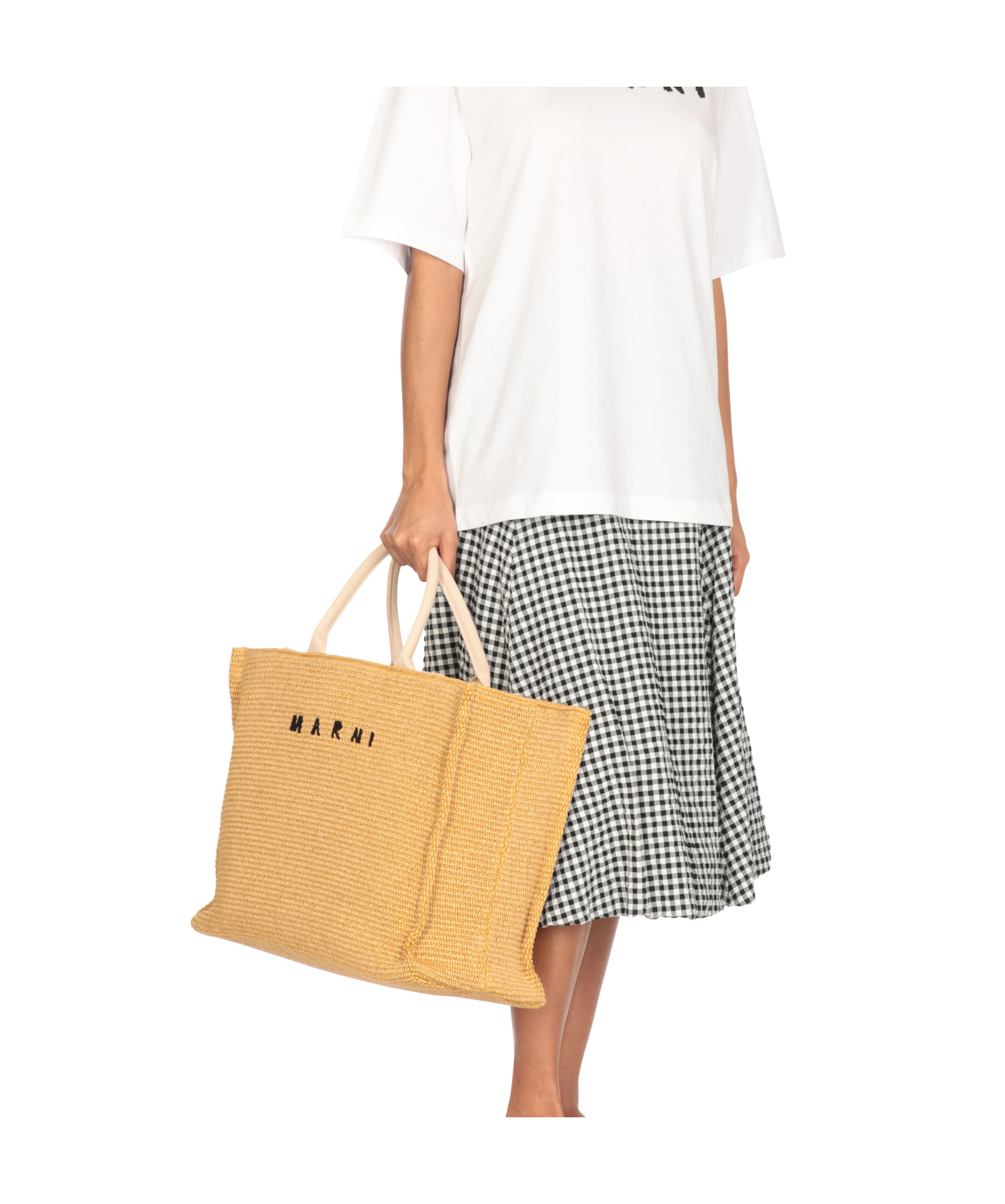 MARNI LARGE BASKET TOTE BAG