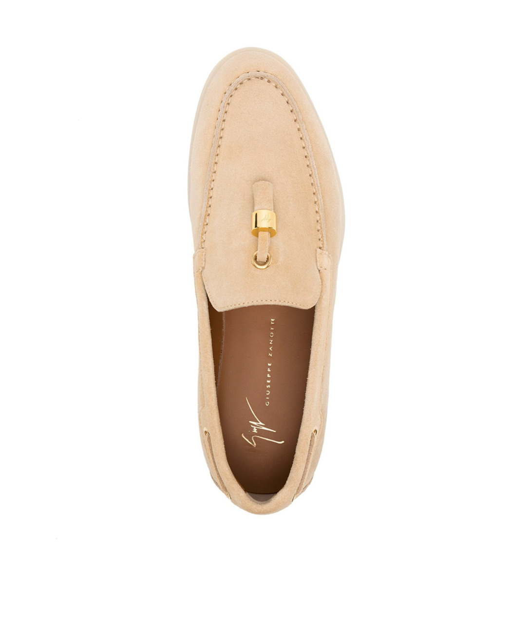Giuseppe Zanotti Avela Tassel Loafers In Nude