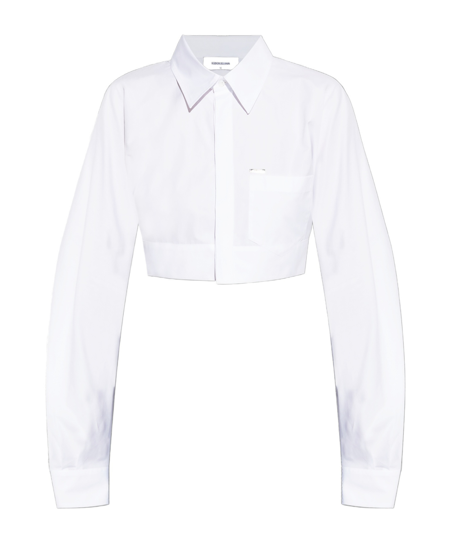 Dsquared2 Rounded Cropped Shirt