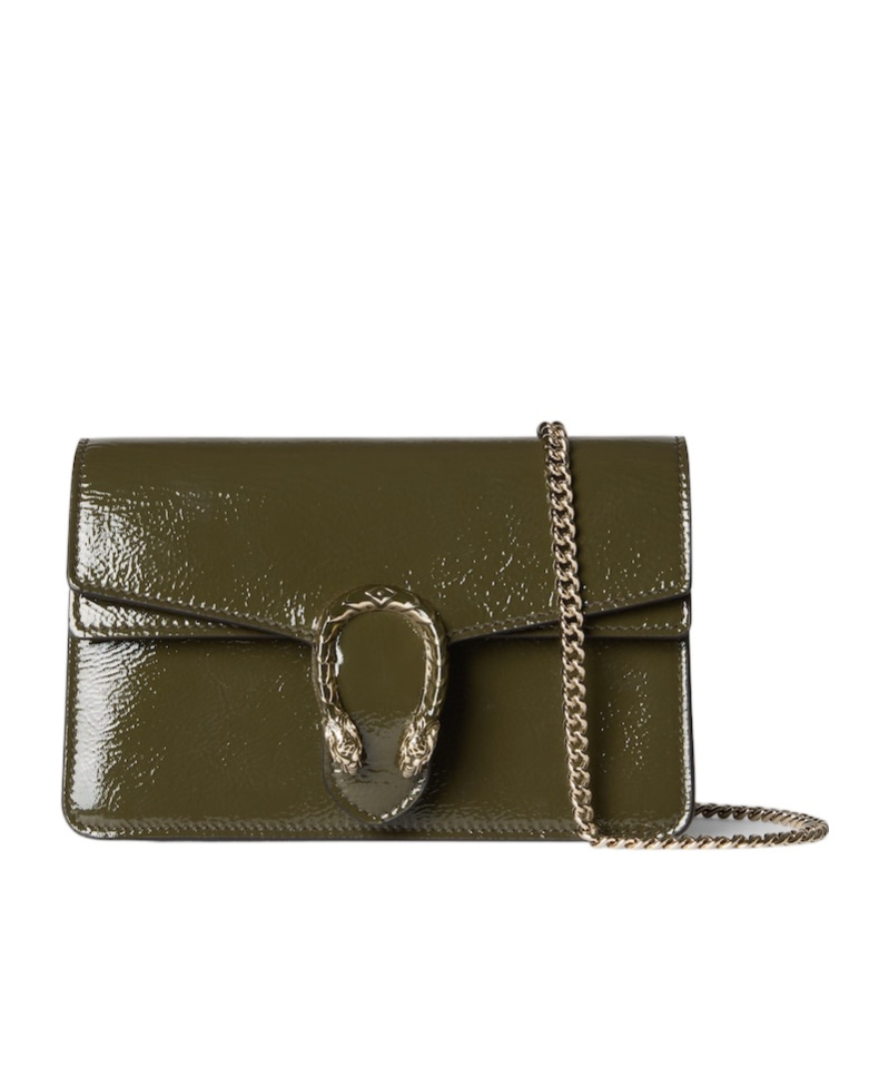 Gucci Dionysus Mini Shoulder Bag In Green