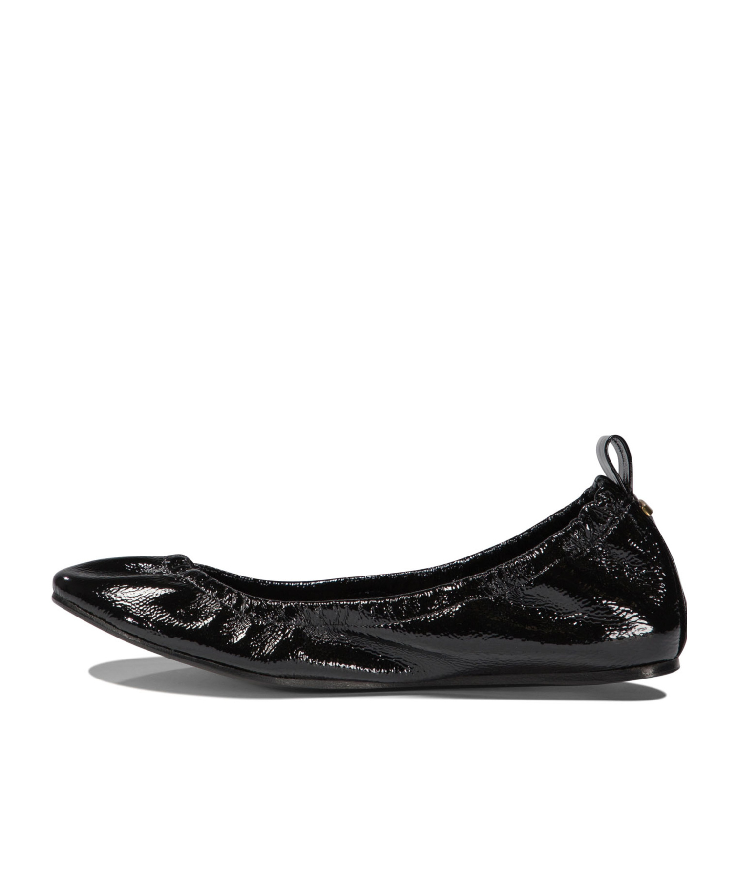 Isabel Marant Belna Calf Leather Ballet Flats In Black