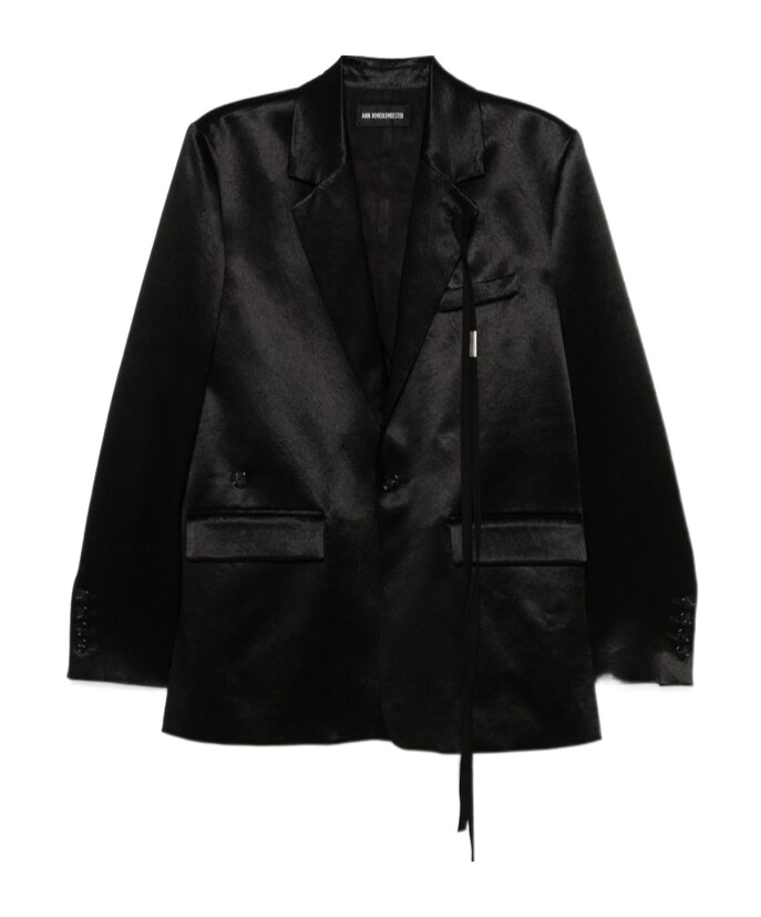 Ann Demeulemeester Elin Blazer In Black