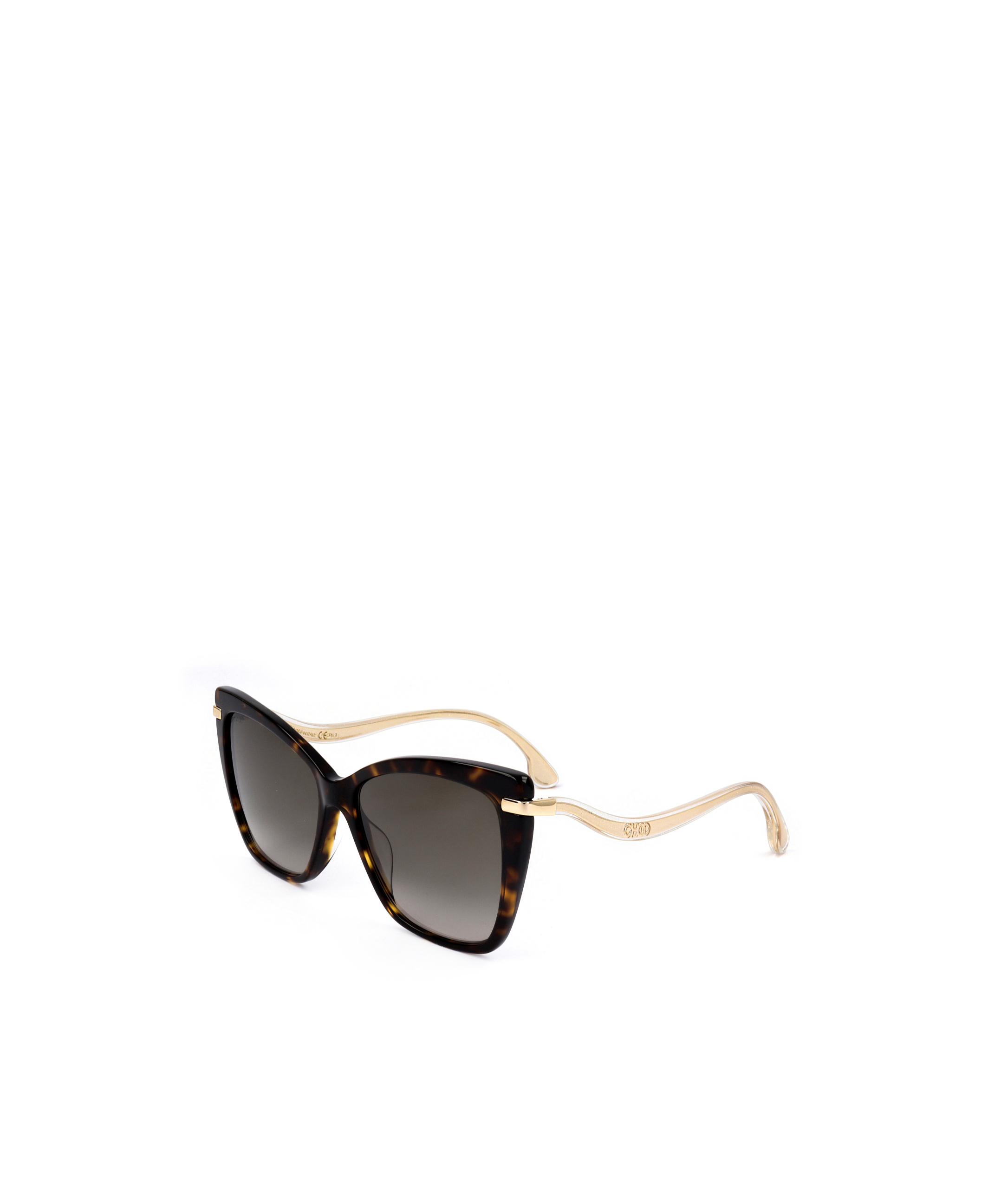 Jimmy Choo Eyewear Cat-eye Frame Sunglasses In Gray