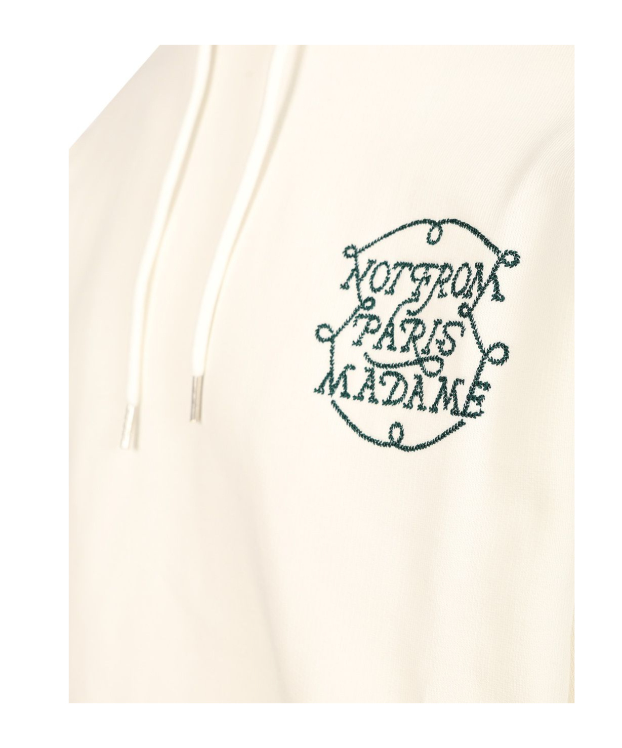 Drôle De Monsieur Embroidered-motif Cotton Hoodie