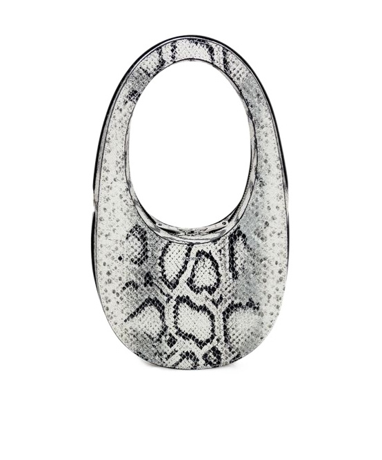 Coperni All-over Printed Crossbody Bag In Gray