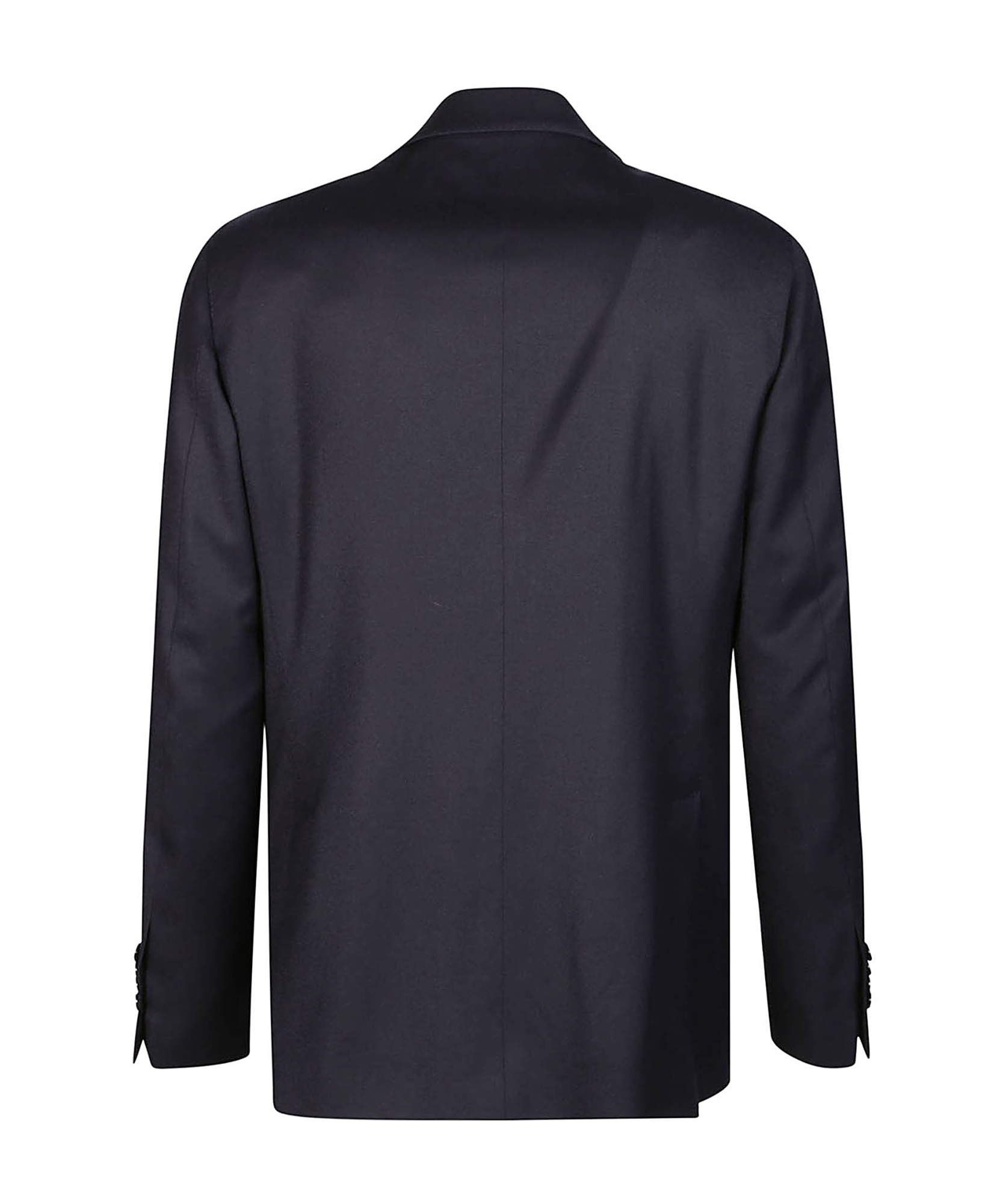 Lardini Two-button Wool Suit In Black