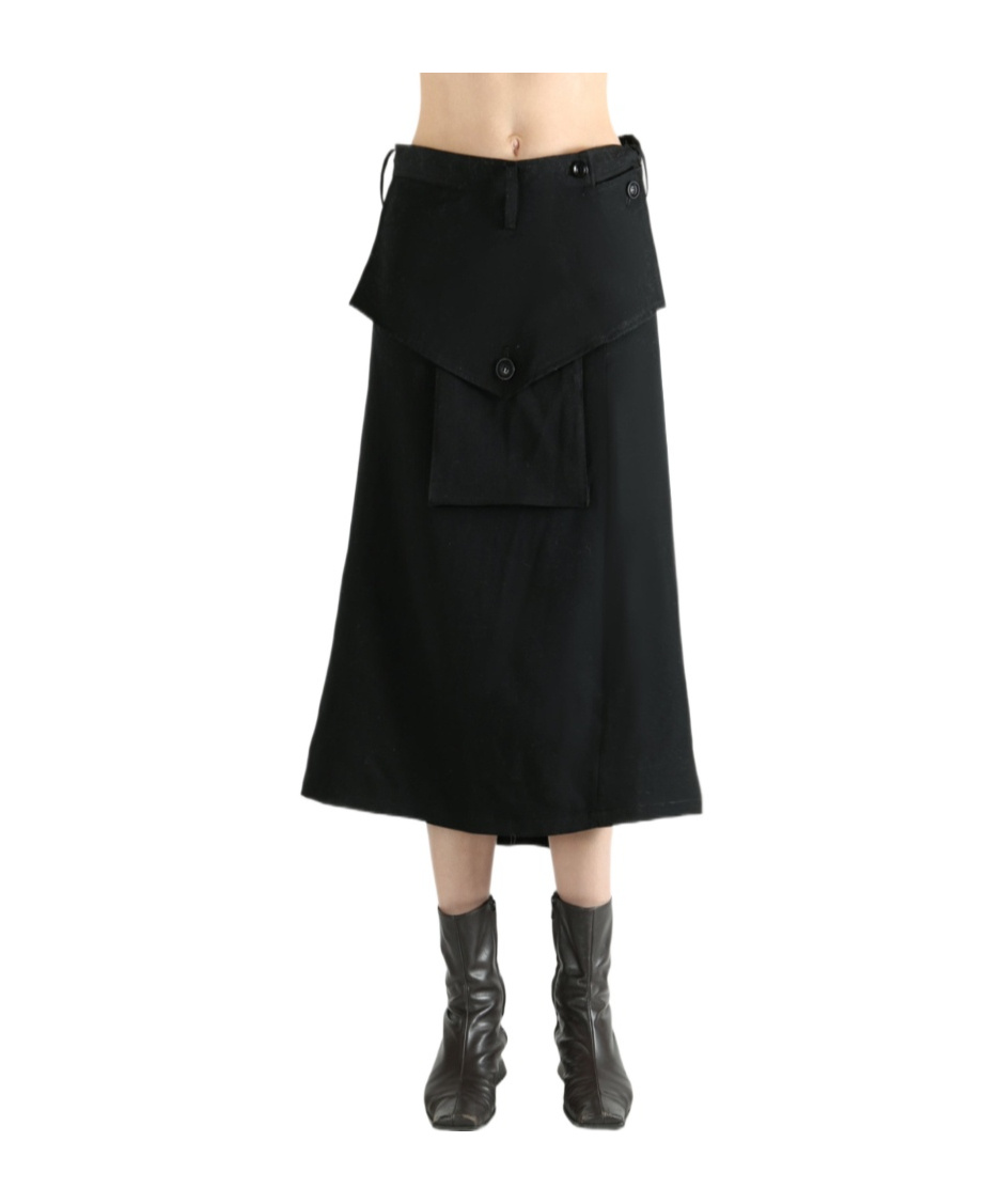 Y's Y-big Flap S Skirt In Black