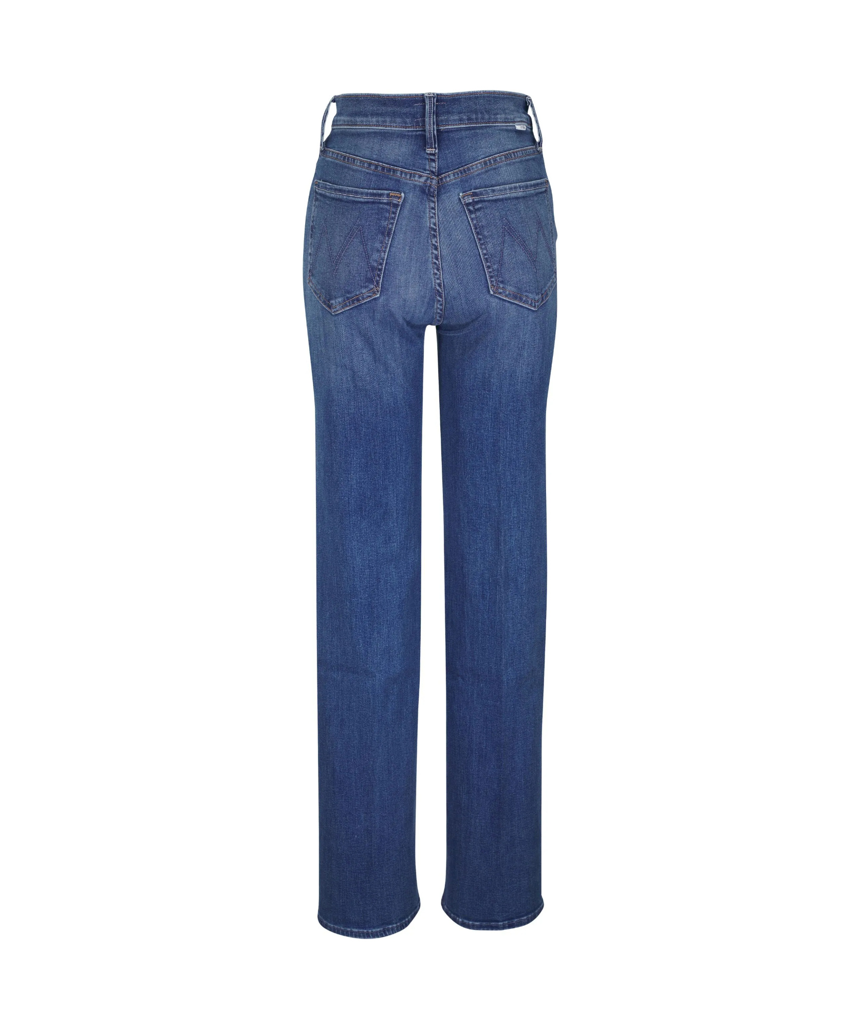 Mother The Tomcat Roller Sneak Jeans In Light Blue