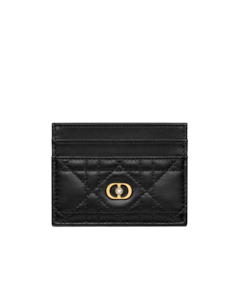 Dior Jolie Card Holder In Black