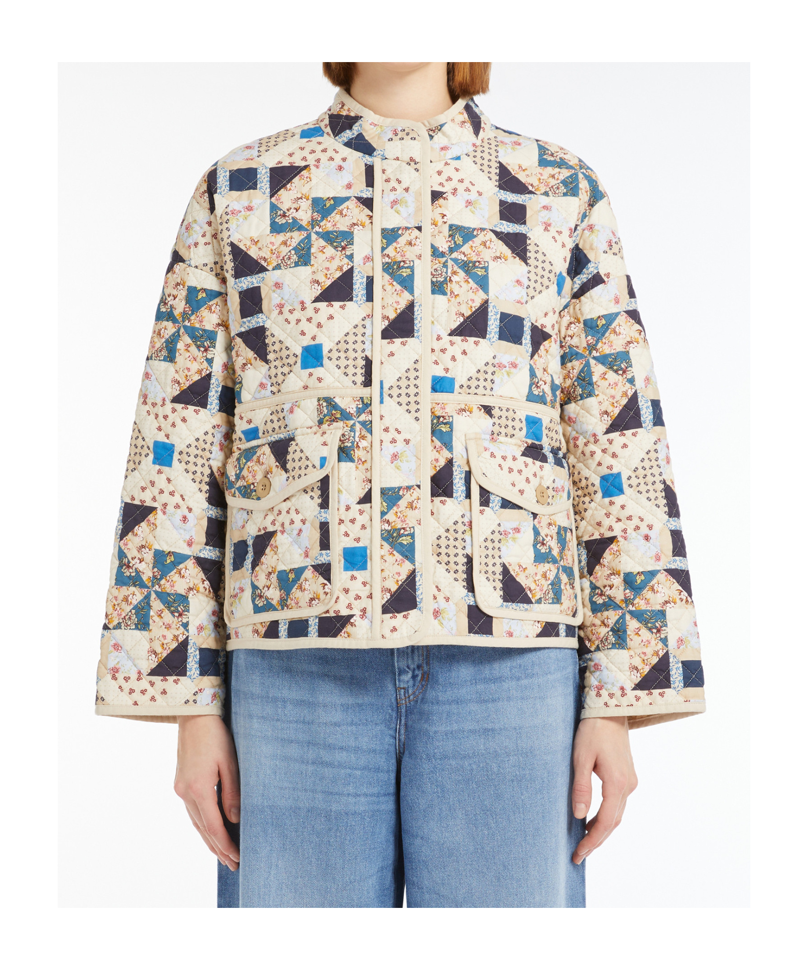 Weekend Max Mara Quilted Cotton Clothes In White