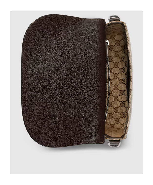 Gucci Gg Crossbody Bag In Brown