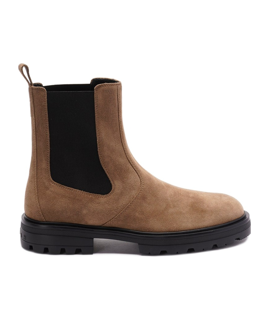 Hogan H673 Chelsea Ankle Boots In Black