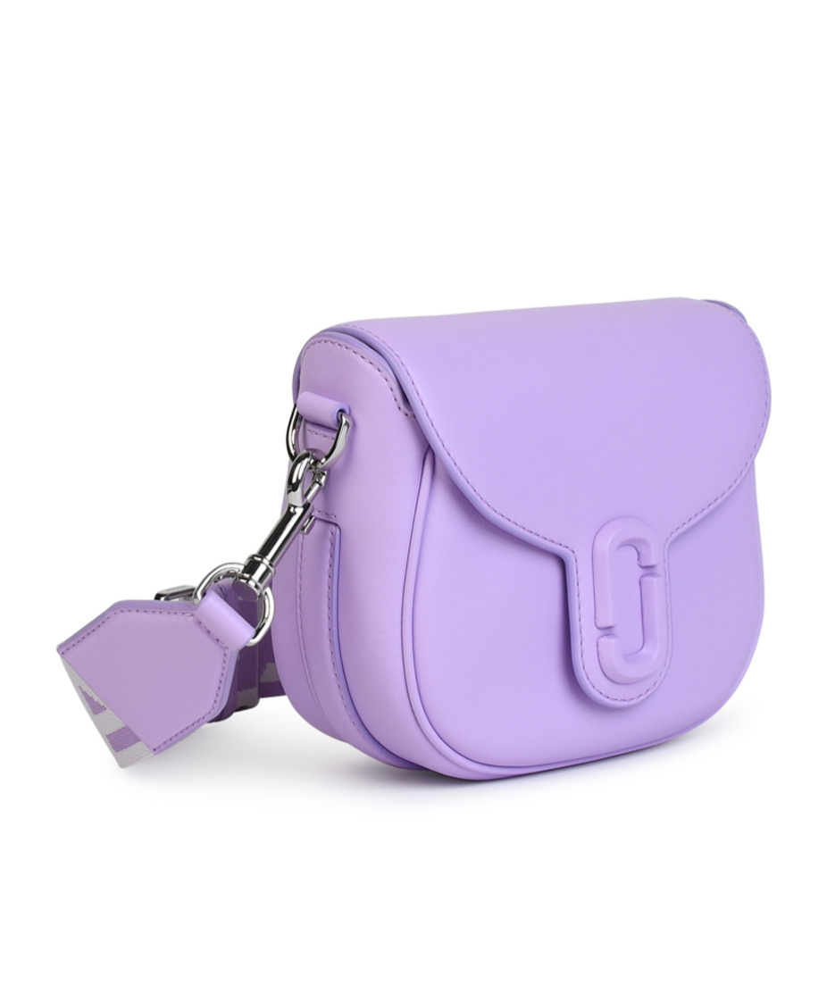Marc Jacobs The J Marc Small Saddle Bag In Purple