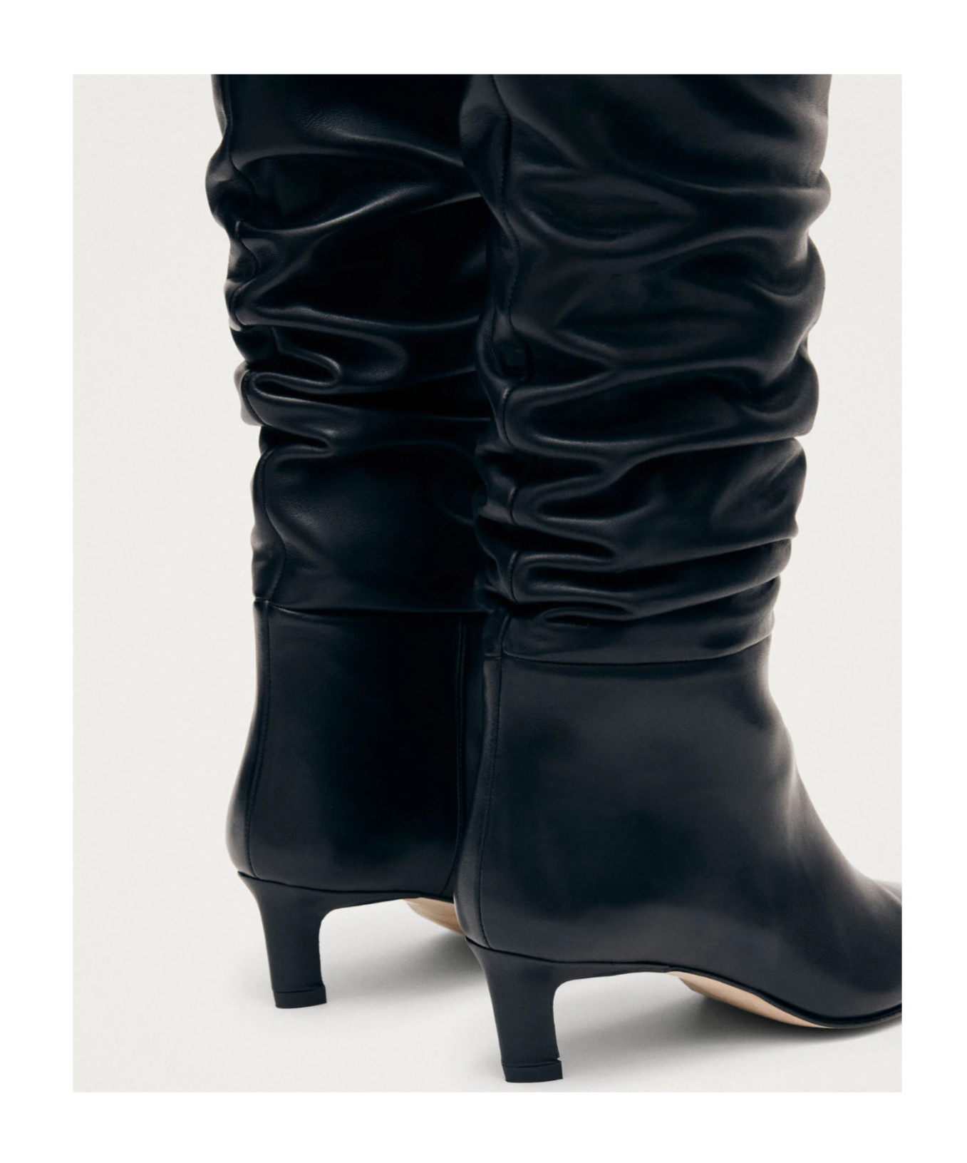 Alohas 50mm Kalila Slouch Calf Leather Boots