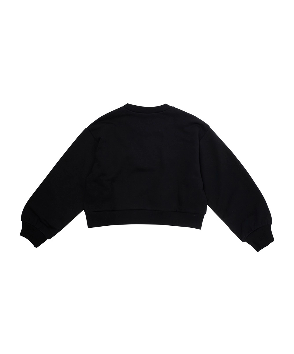 Marni Crew Neck Sweatshirt In Black