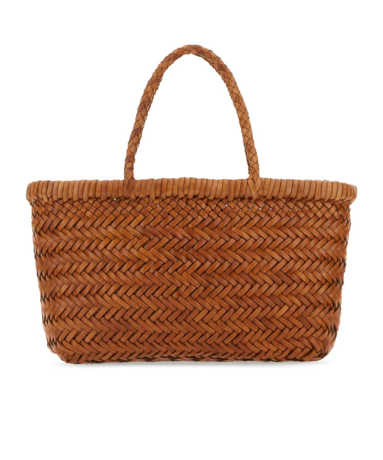 Dragon Diffusion Flat Gora Mini Tote Bag In Brown