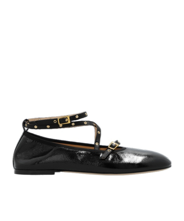 Wandler June Ballerina Shoes In Black