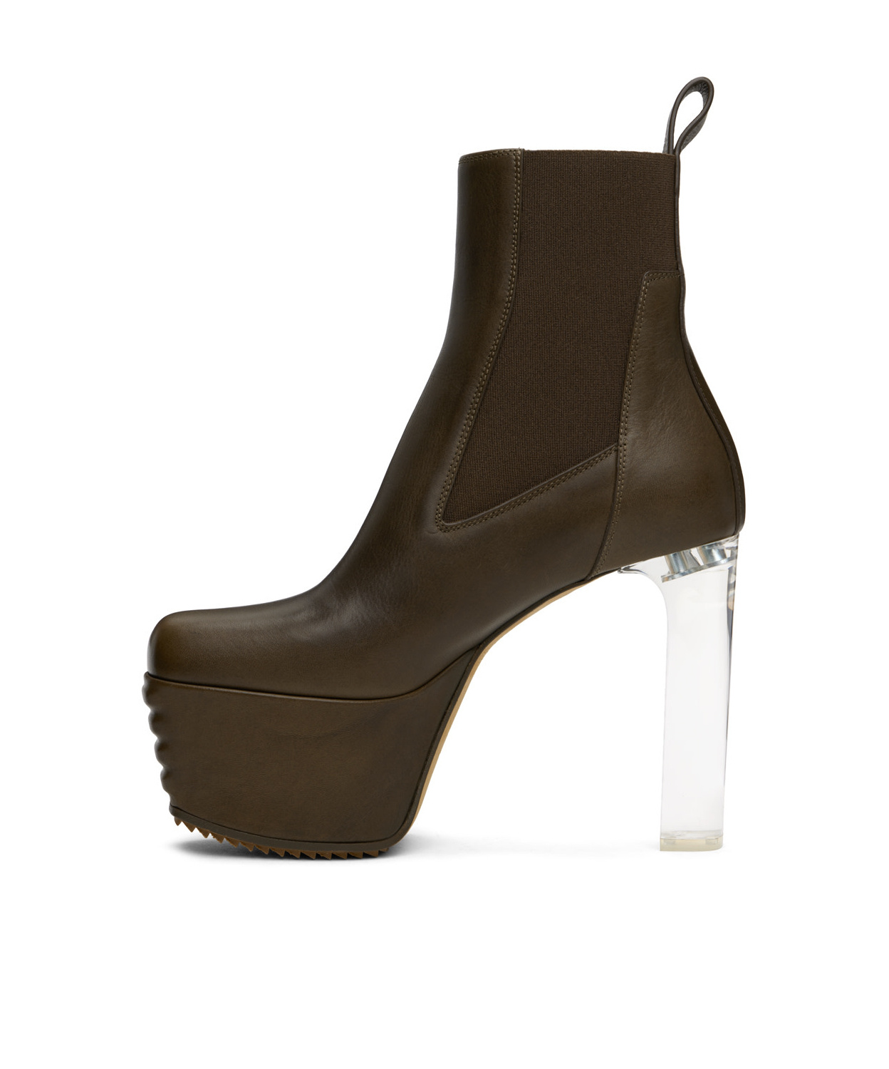 Rick Owens High-heeled Short Boots In Black