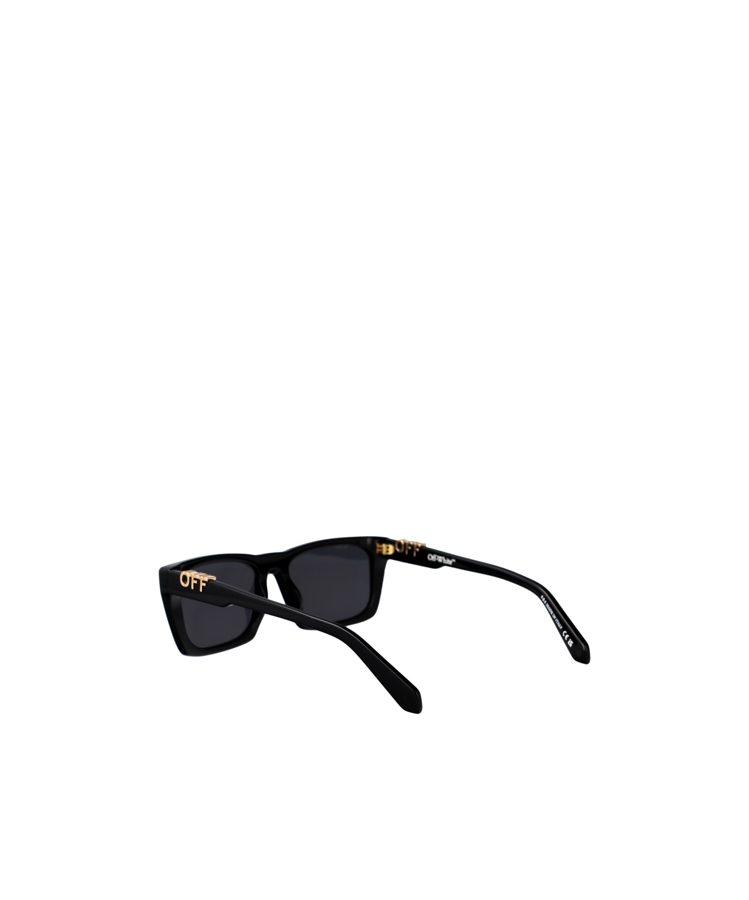 Off-white Rectangular Sunglasses In Black