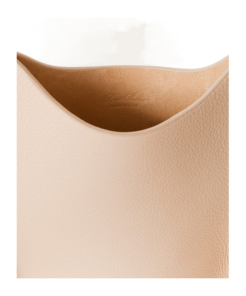 Loro Piana Bale Mobile Phone Cross-body Bag In Cream Honey/sun Gold