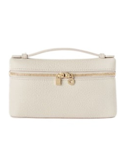 Loro Piana Extra Pocket Mini Shoulder Bag In Light Travertine/sun Gold