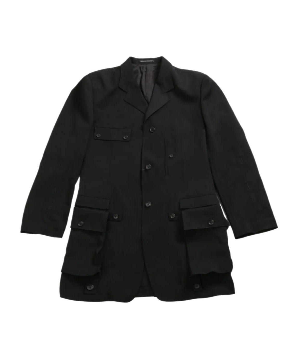 YOHJI YAMAMOTO BUTTONED CASUAL JACKET