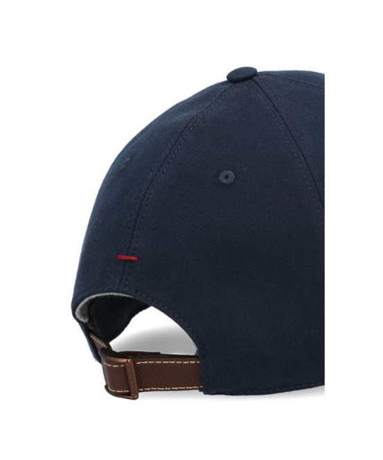 Brunello Cucinelli Logo-embroidered Cap In Black