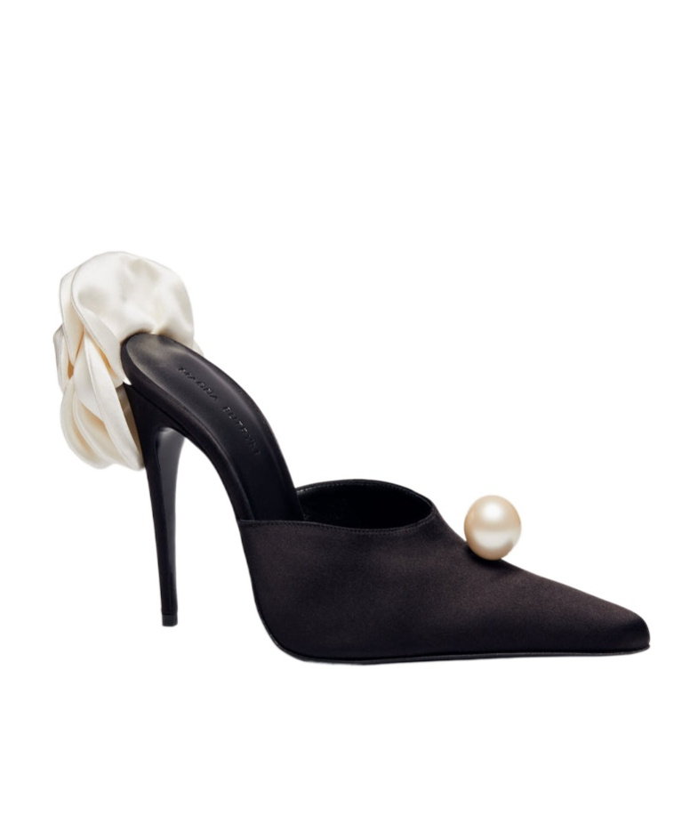 Magda Butrym Synthetic Fibers Mules In Black