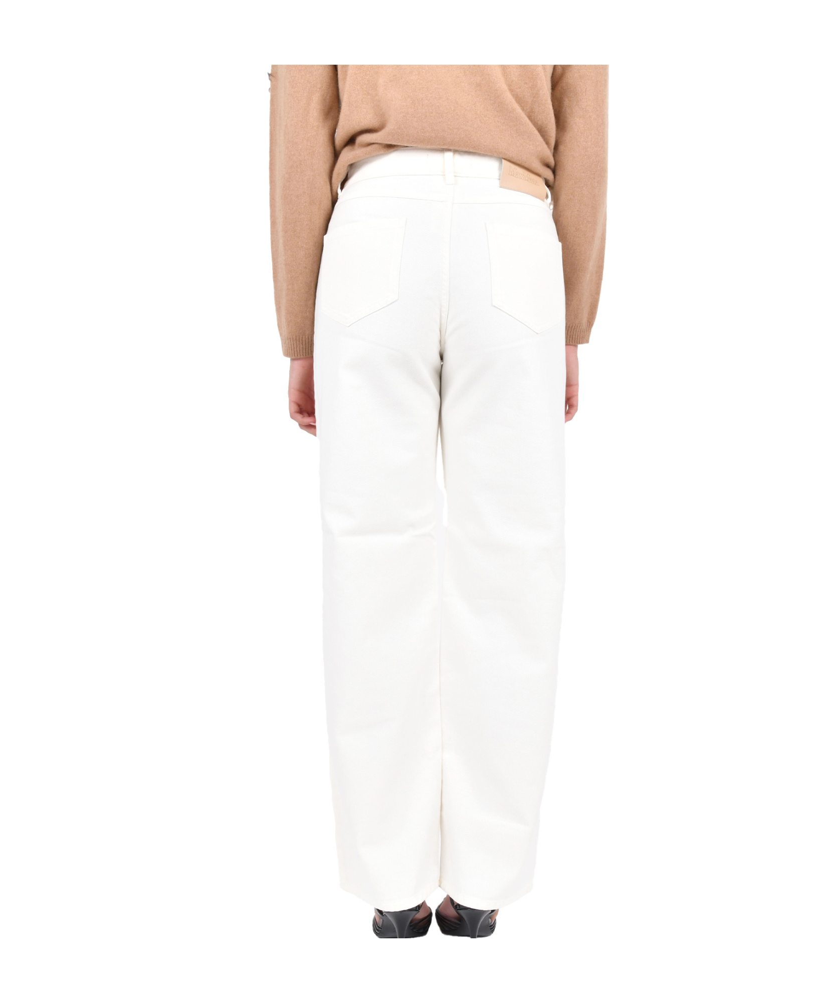 Max Mara Studio Mirna Jeans In White