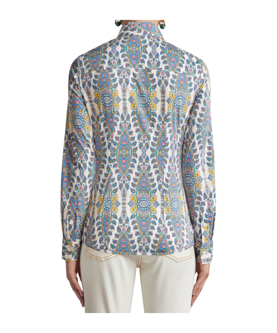 Etro Paisley Printed Slim-fit Shirt In Multicolor