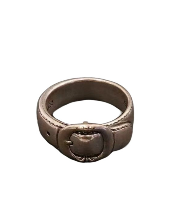 Chrome Hearts Belt Ring In Gold